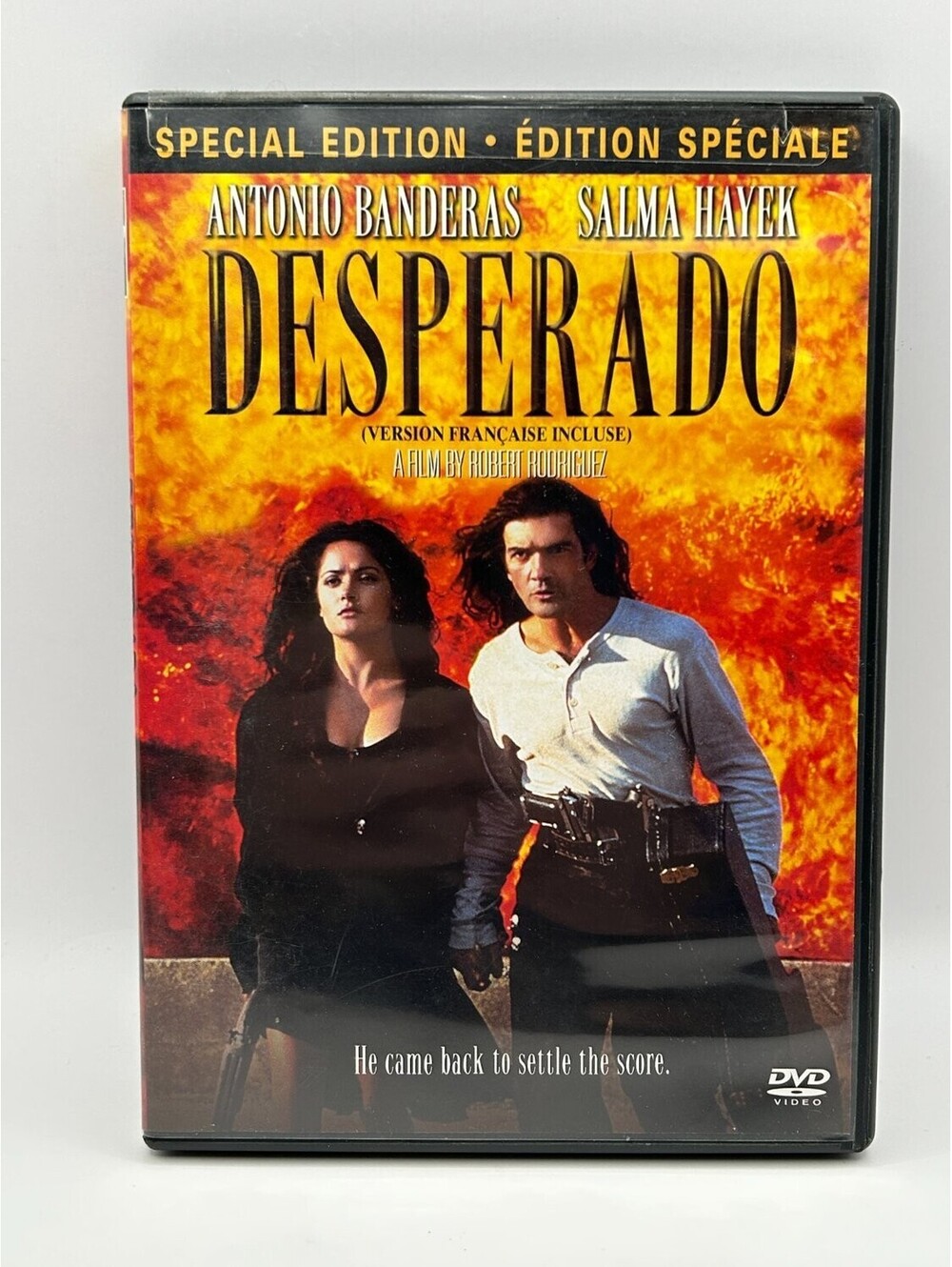 Desperado DVD Special Edition Antonio Banderas 2003 Action & Robert Rodriguez
